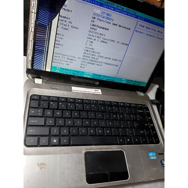 Rã xác Laptop hp dm4 hàng zin đẹp