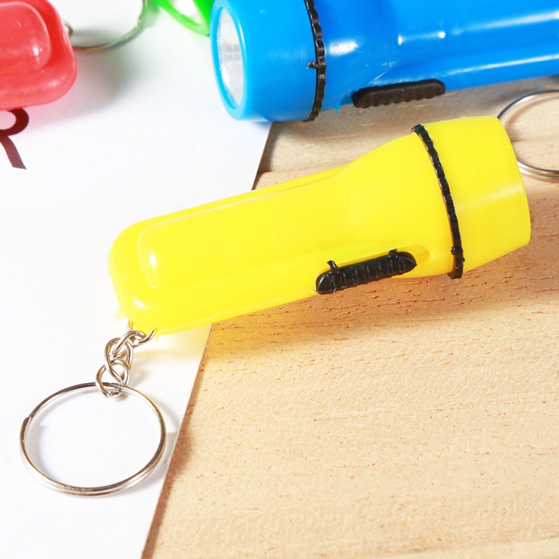 Đèn Pin LED Mini Có Móc Khóa Tiện Lợi