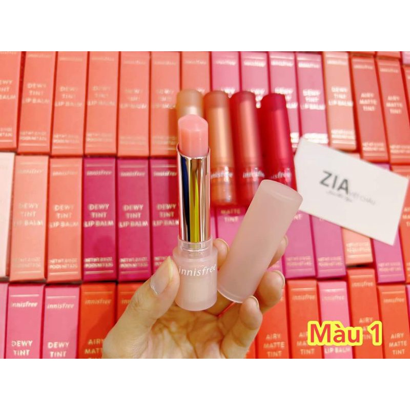 SON DƯỠNG MÀU INNISFREE DEWY TINT LIP BALM