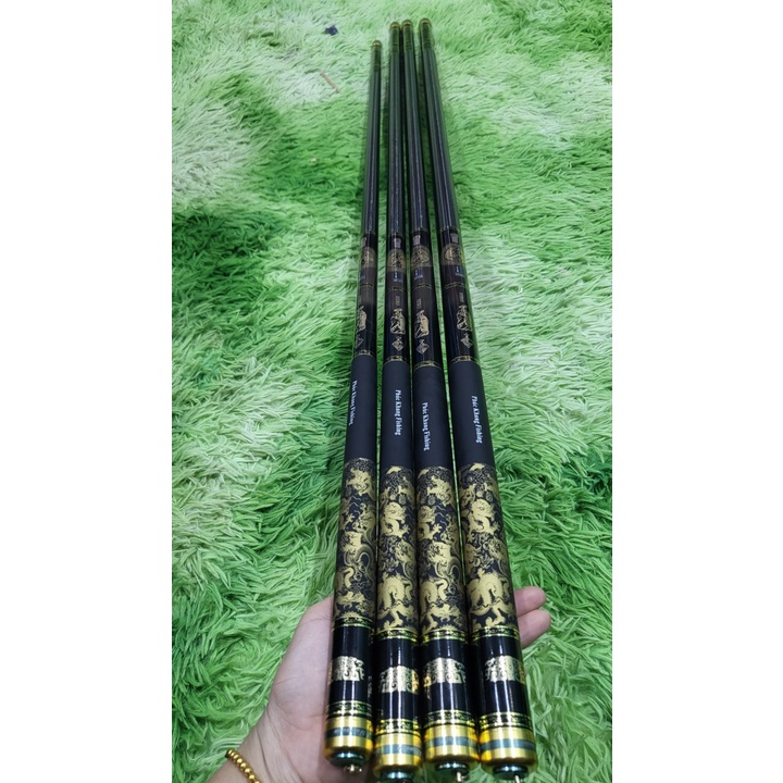 Cần Tay Hắc Long Phúc Khang - Tặng 1 ngọn - bảo hành 2 lóng trong 2 năm
