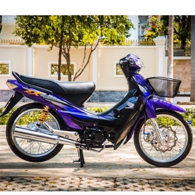 Trọn bộ tem 3 lớp Wave Zx tím, Wave nhỏ