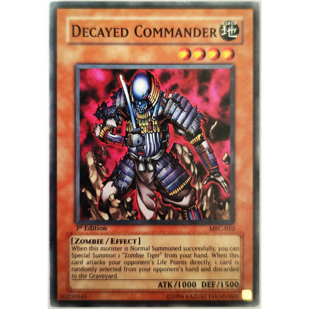 [Thẻ Yugioh] Decayed Commander |AE| Common