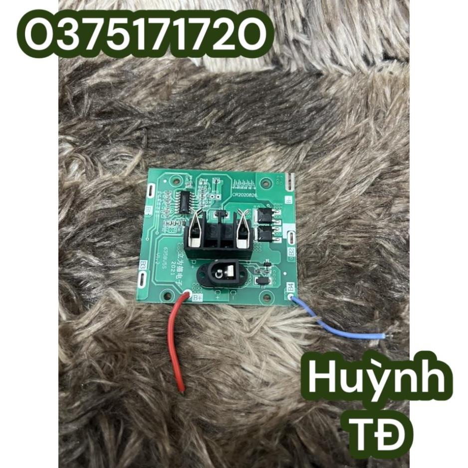 Vỏ mạch pin Voto China 18V - 21V 5S - 1P, lắp 5 cell 18650, jack đứng