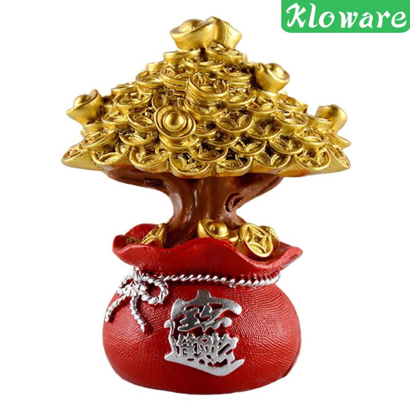 Mô hình cây phong thủy may mắn dùng trang trí