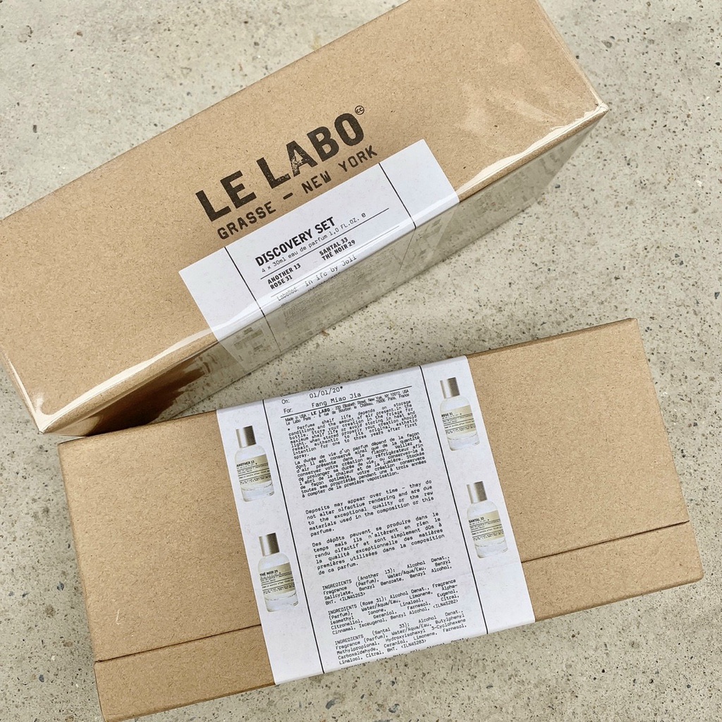 SET NƯỚC HOA MINI LE LABO 4pcs