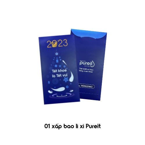 [QUÀ TẶNG KHÔNG BÁN] Bao lì xì Tết 2023 Pureit