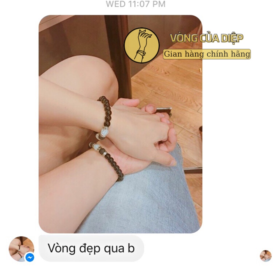 Vòng tay đeo cặp Tuyết Lửa  mẫu số 1