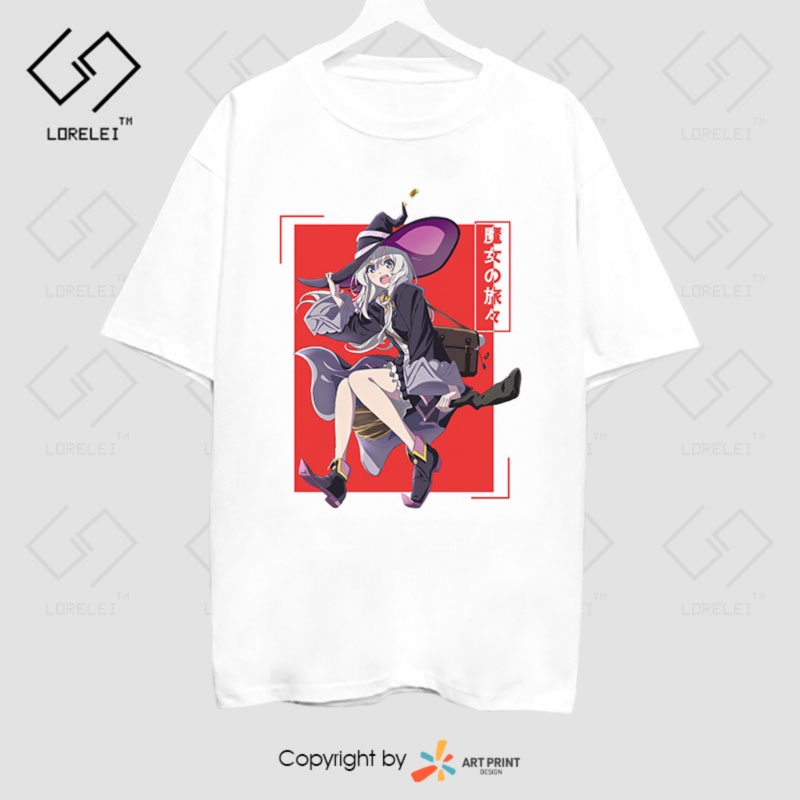 Áo thun Wandering Witch: The Journey of Elaina Collections ngắn tay