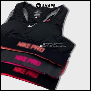 Mẫu áo bra tập nữ N.k cạp chun chữ thể thao [B357]