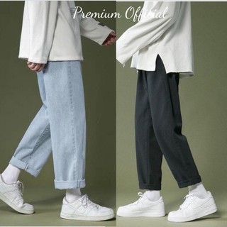 Quần jean baggy nam ống suông, quần bò nam form baggy TR01 hot trend 2022