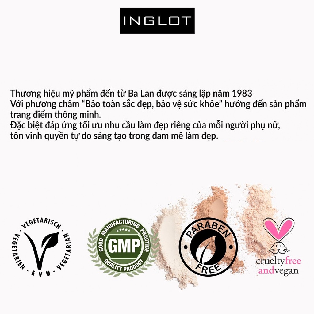 Bộ trang điểm mặt gồm 2 Má hồng dạng thỏi Sunlight INGLOT