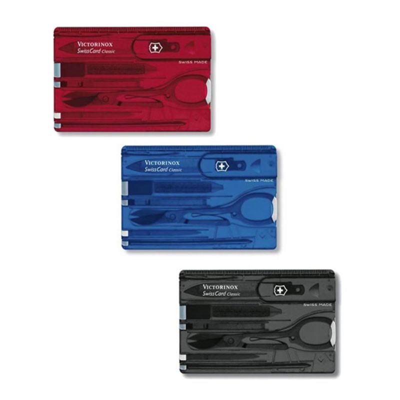Thẻ đa năng Victorinox Swisscard , các màu,  Chính hãng Thụy Sỹ