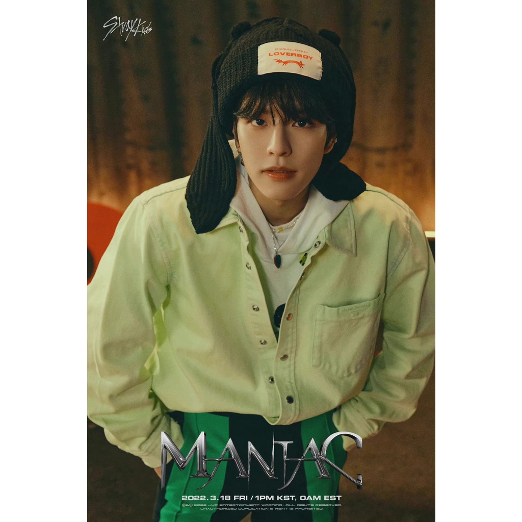 Mũ Len Dệt Kim Tai Thỏ Dài Phong Cách Kpop Stray Kids Kim Seung-min Thích Hợp Làm Quà Tặng