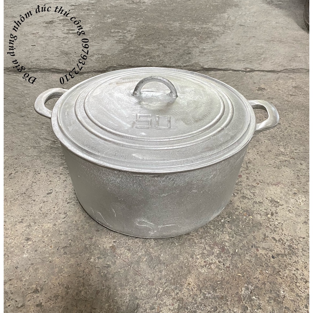 Nồi gang cỡ lớn số 50 (15 lit ),số 60(20 lit), số 70(25 lit )