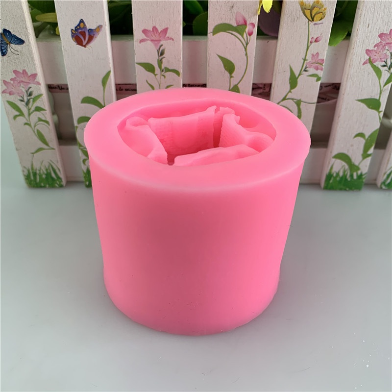 Khuôn silicone Làm Bánh Hình Lâu Đài Công Chúa