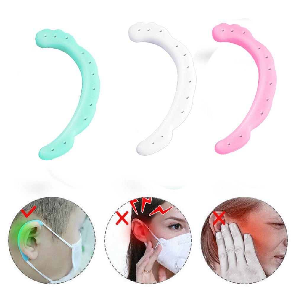 Móc Đeo Khẩu Trang Bằng Silicone Chống Nhăn Dành Cho Nữ