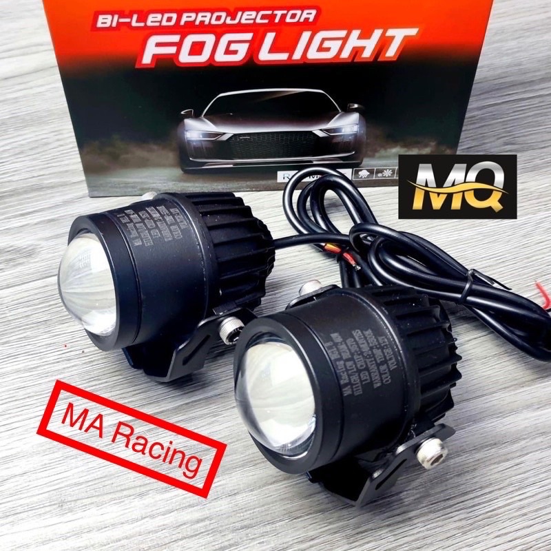 Đèn Trợ Sáng Bi Cầu GM MA Racing Cắt Sáng Chống Chói Trợ Sáng Bi Gầm Trợ Sáng Bi Gầm