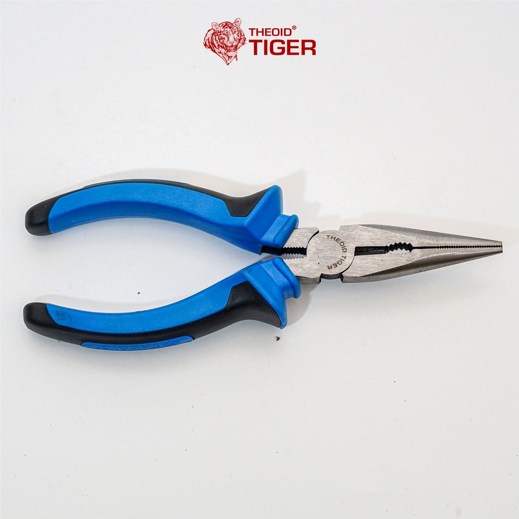 Kìm Điện - Kìm Cắt Dây Điện - Kìm Nhọn 6inch Theoid Tiger - Bảo hành 1 đổi 1