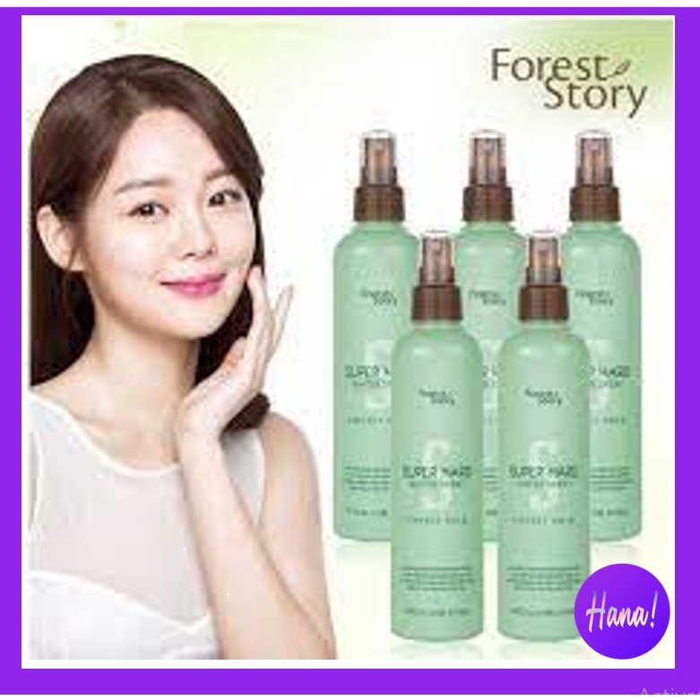 Xịt Tóc Tạo Kiểu Siêu Cứng Super Hard Water Spray Forest Story 100ml/252ml