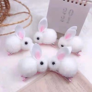 Kẹp tóc 3D hình thỏ dễ thương cho bé