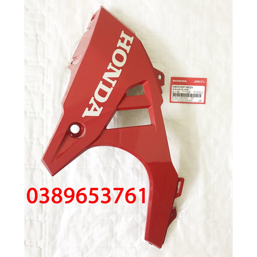 Ốp chân Yếm Dưới  Winner X 2022 V3 zin chính hãng Honda
