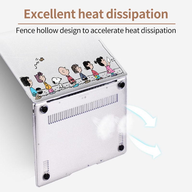 Ốp Máy Tính Bảng Trong Suốt In Hoạt Hình Cho MacBook Air Pro13 16 M1 Chip Pro 14 16 15 Inch Pro13.3 2022 M2 2021 Air 13.6 2022 M2