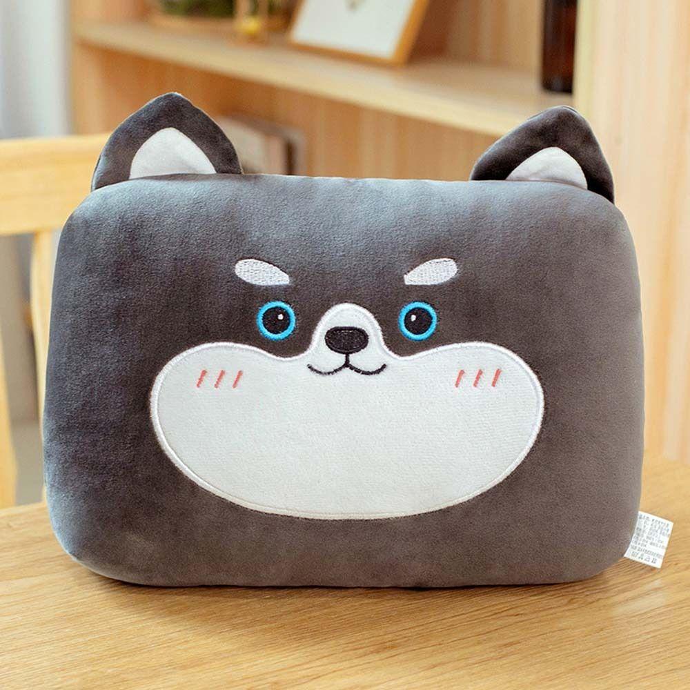 ANEMONE Gối Nhồi Bông Giữ Ấm Tay Hình Dưa Hấu / Chim Cánh Cụt / Trái Dứa Dành Cho Trẻ Em