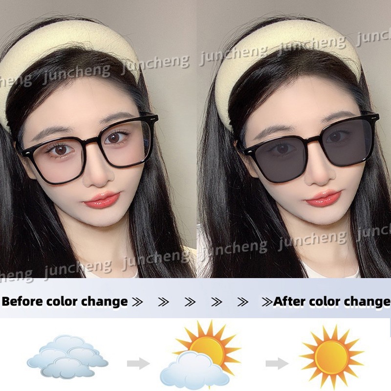 Kính Mát Gọng Vuông Chống Bức Xạ Có Thể Thay Thế Cho Cả Nam Và Nữ