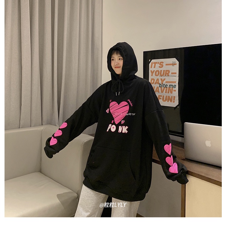 NRVP Áo KhoáC Hoodie Tay DàI KiểU DáNg Thể Thao Cho Nữ