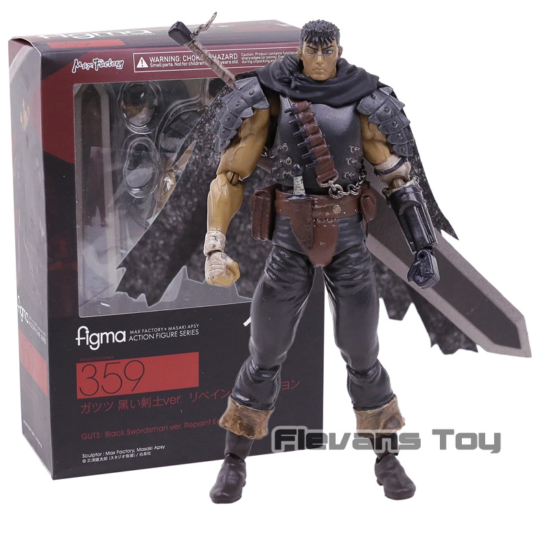 Nhân Vật Kiếm Đen Figma 359 Guts / Figma 410 Berserker Armor Ver. Mô Hình Đồ Chơi Nhân Vật Hoạt Hình Dễ Thương