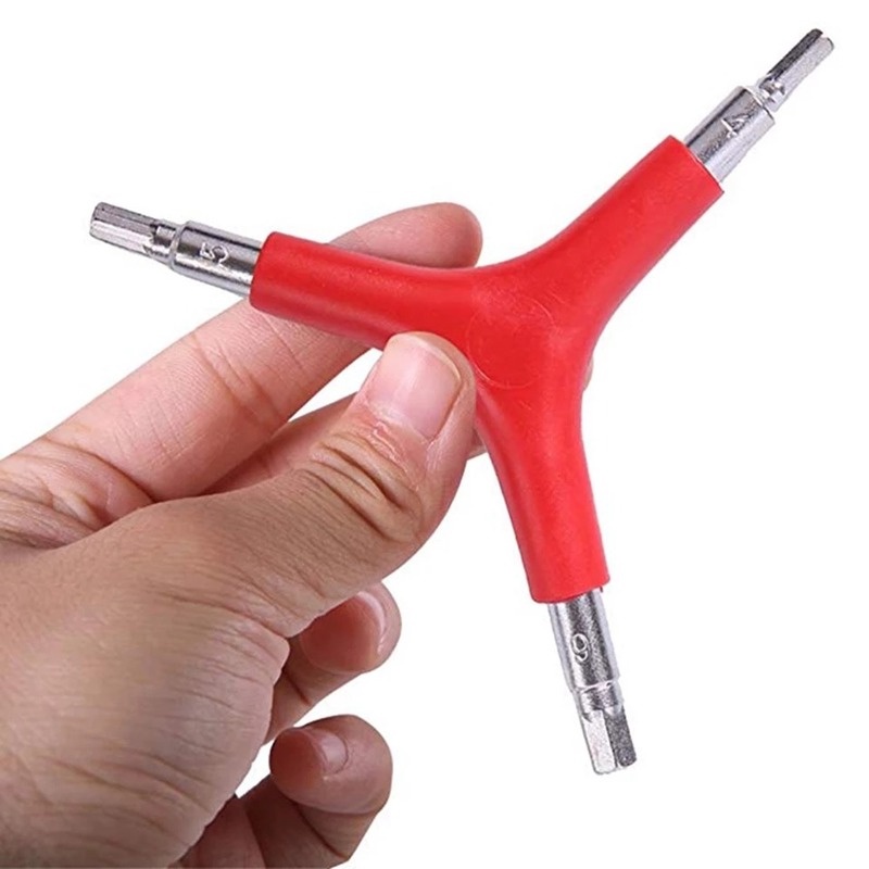 Cờ Lê Lục Giác 3 Chiều Dùng Sửa Chữa Xe Đạp Leo Núi