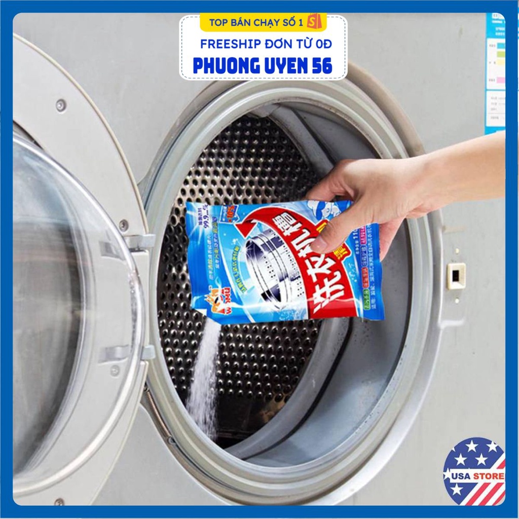 Gói Vệ Sinh Lồng Giặt Tặng Gói Thông Ống Cống Renew