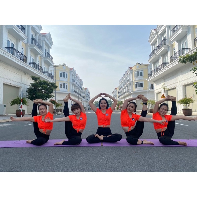 Áo croptop dây rút tập gym,yoga, thể thao chạy bộ, đi chơi co giãn thoải mái