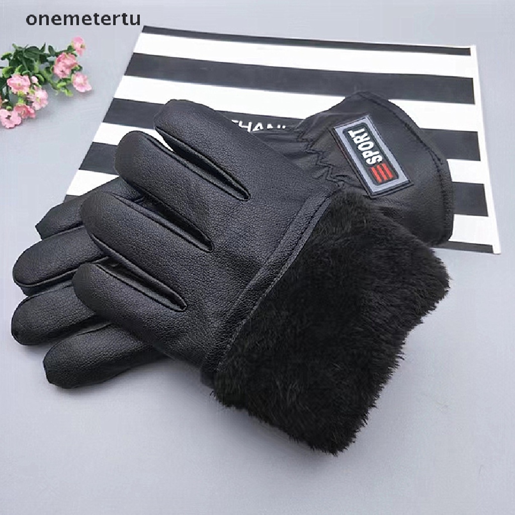 Găng Tay Nhung Lái Xe Đạp / Xe Mô Tô Mùa Đông Mới EN