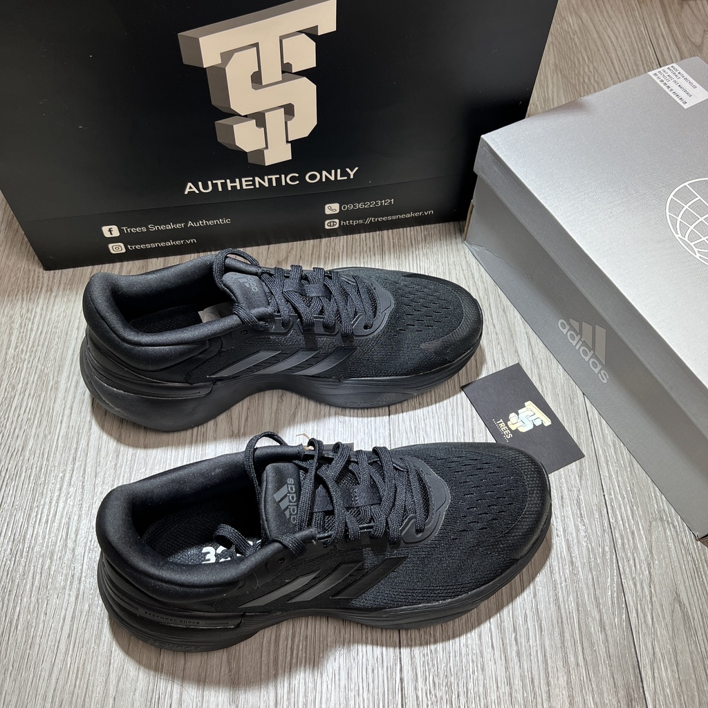 Giày thể thao ADIDAS RESPONSE SUPER 3.0 ALL BLACK GW1374