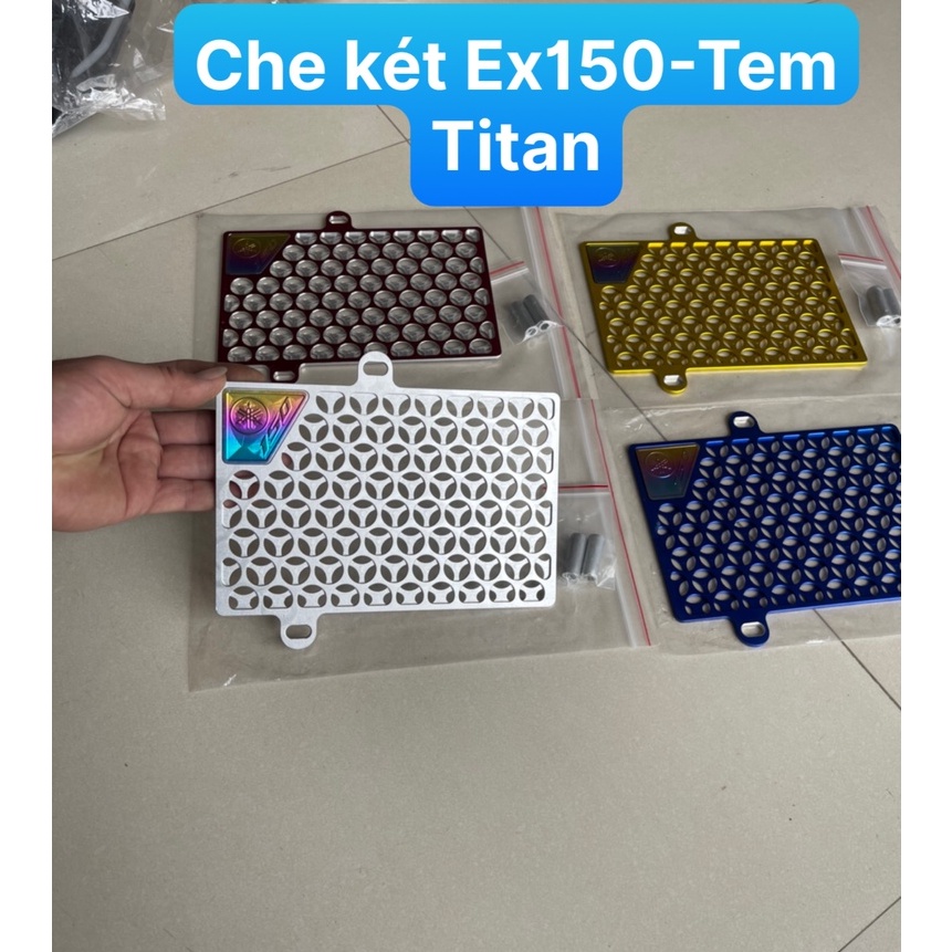 Che Két Nước Ex150 EXCITER 150 Nhôm CNC Tem TiTan cao cấp