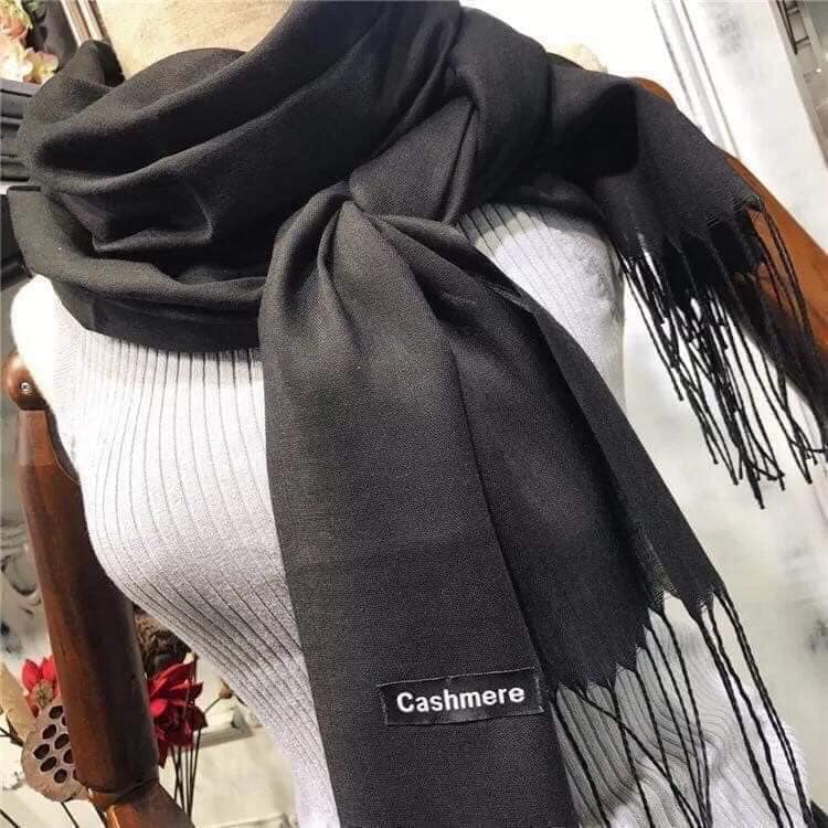 Khăn quàng cổ lông cừu Cashmere cho phái đẹp tặng Chun xoắn nhỏ nhắn cho bé