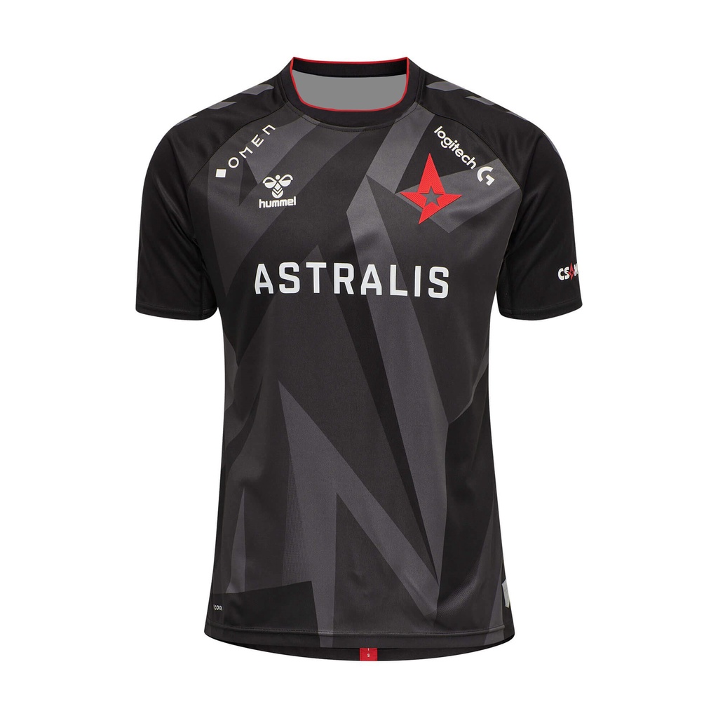 Áo Thun Ngắn Tay In Họa Tiết Astralis 2023 CSGO Red Jersey