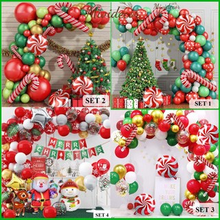 Bóng Noel trang trí giáng sinh lễ hội tổ chức sự kiện + tặng kèm bơm tay