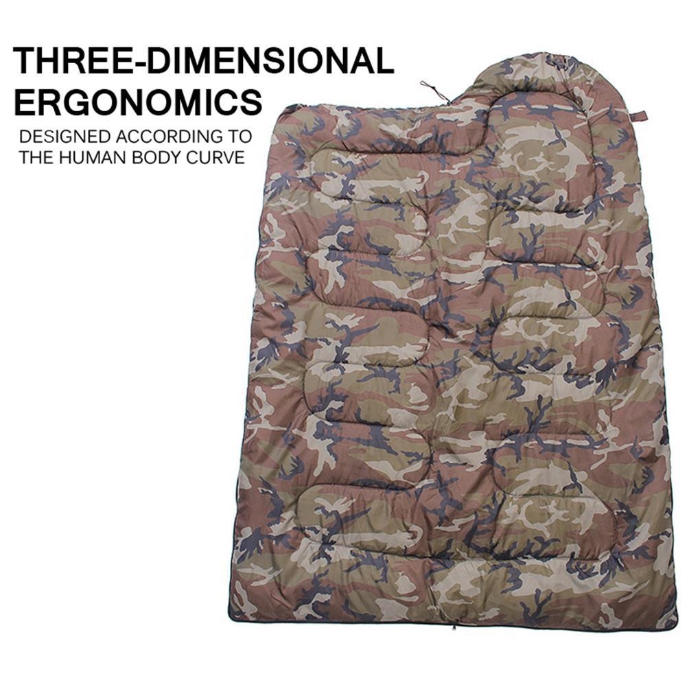 Túi Ngủ Dạng Phong Thư Siêu Nhẹ In Họa Tiết Rằn Ri Tiện Dụng Mang Theo Du Lịch Cắm Trại