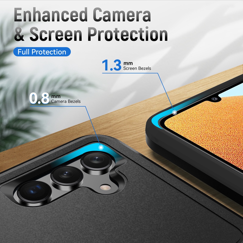 Ốp Điện Thoại Cứng Kiểu Giáp Cho Samsung Galaxy A13 A14 5G S23 Ultra A53 A33 A73 A52 A72 A52S A32 A12 S20 Plus S22 S21 FE