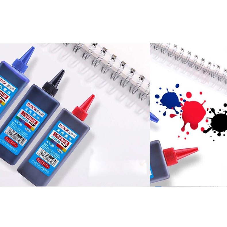 Mực bút viết bảng xóa được - chai to tiết kiệm hơn