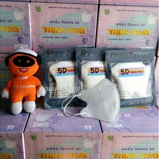10 Chiếc Khẩu Trang 5D Thịnh Phát 3 Lớp Kháng Khuẩn