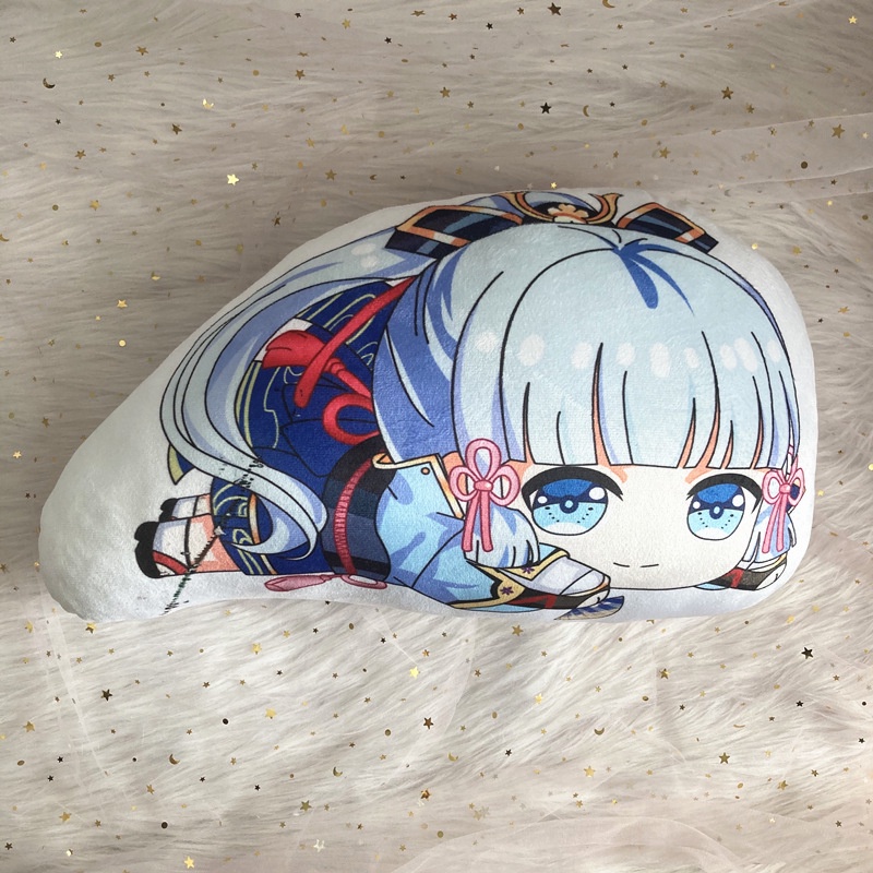 Gấu bông in hình nhân vật Game Genshin impact ( kazuha Lôi thân Venti Nahida yelan Ayato Ganyu zhongli xiao yae nilou ke