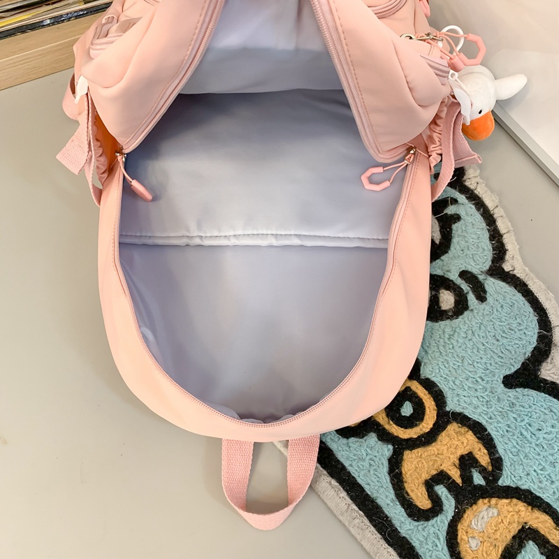 Backpack Prettyzys 2023 Korean Large capacity 14 inch For Teenage Girl