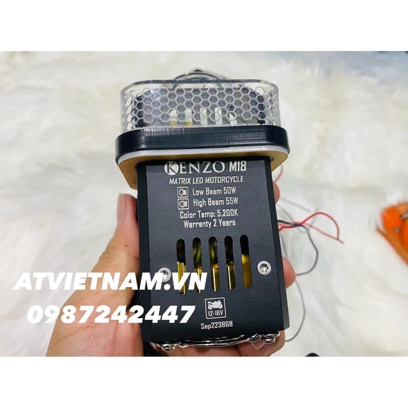 Vòng BMW 3D vuông cho bi Led 1.8 - Vòng 3D cho bi Kenzo M18