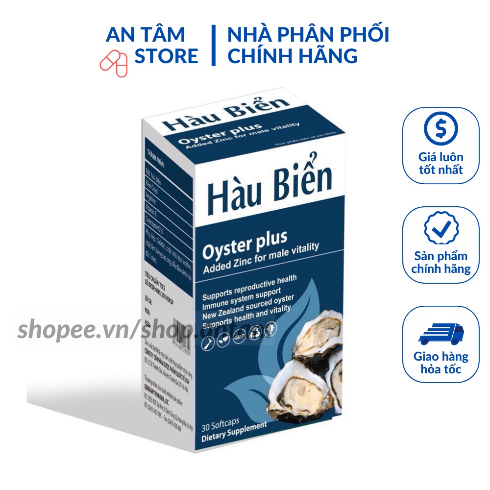 TINH HÀU BIỂN HỖ TRỢ YẾU SINH LÝ XUẤT TINH SỚM TĂNG CƯỜNG SINH LÝ NAM OYSTER PLUS