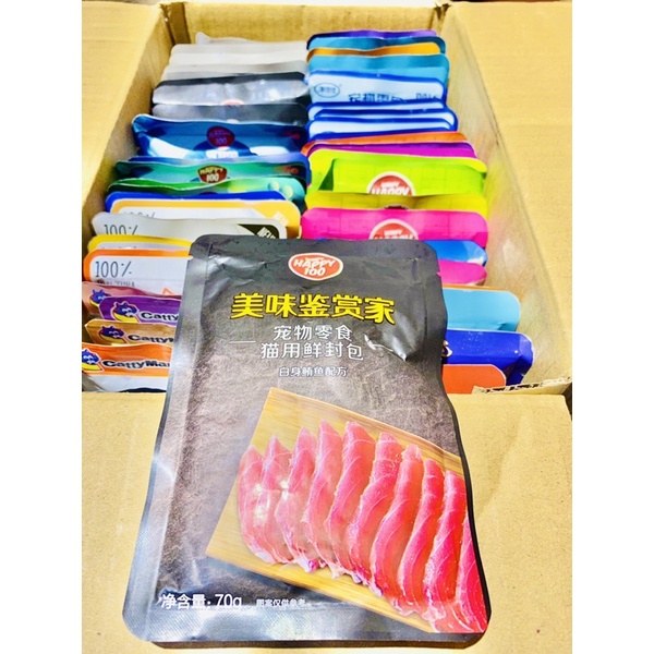 PATE GÓI NỘI ĐỊA TRUNG CHO MÈO RẺ SIÊU NGON XUYÊN LỤC ĐỊA