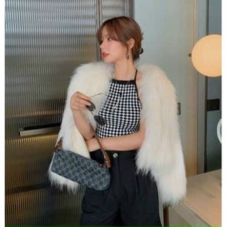 Áo khoác lông chồn cao cấp