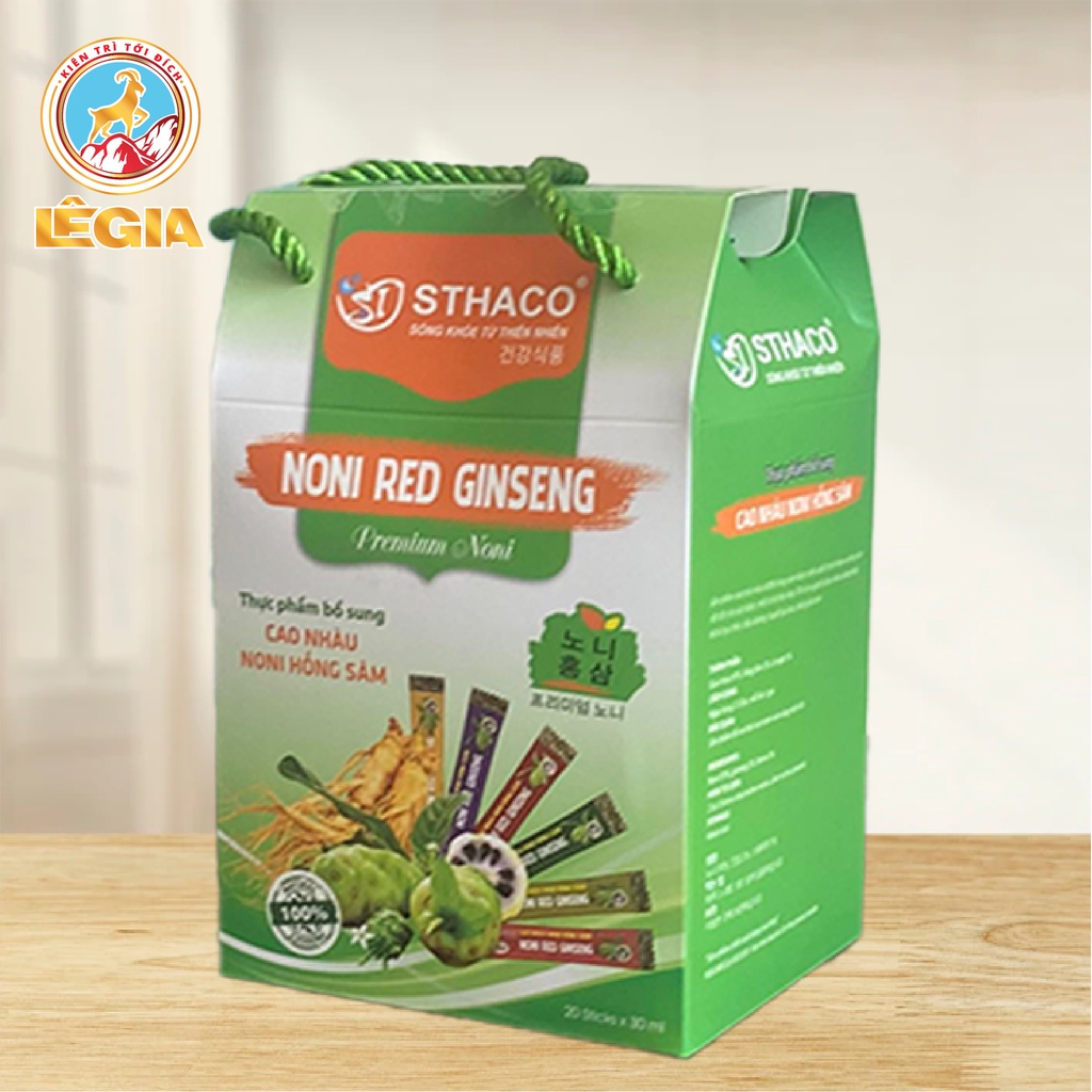 Cao Nhàu Noni Hồng Sâm Sthaco 600g
